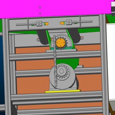 10米PVC输送线 3D模型缩略图