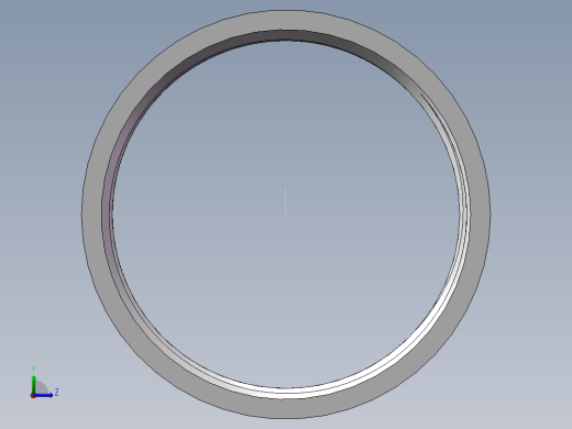 管箍-等径有边 DN50左视缩略图