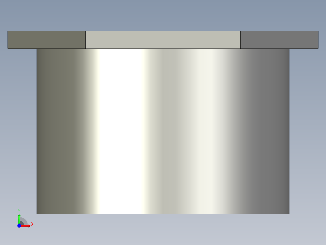 船舶管路系统SeaCor_ReducerBushing_SxSPIG_37J137292_2.5in x 2in前视图