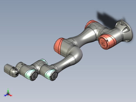 机械臂正等轴测缩略图