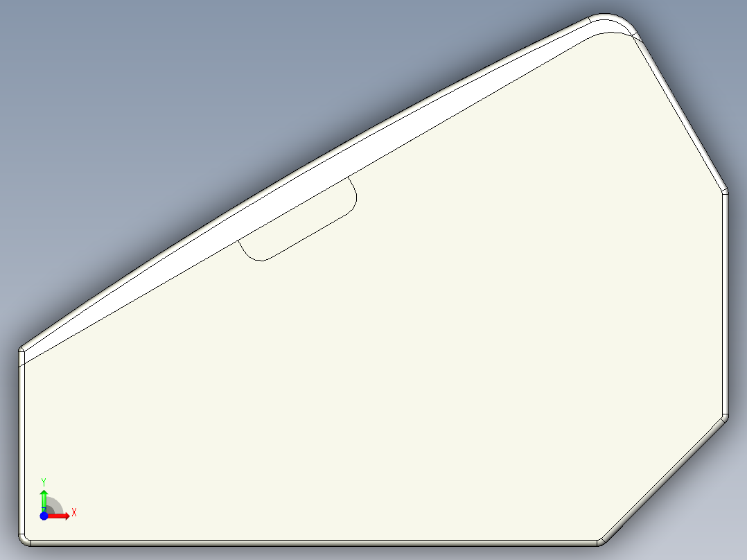 钣金盒子前视图