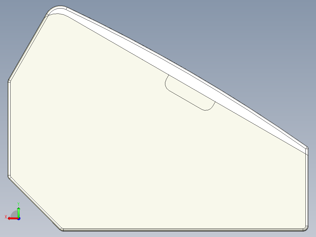 钣金盒子后视图