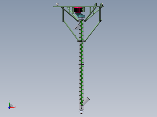 建筑用垂直运输机的设计前视缩略图