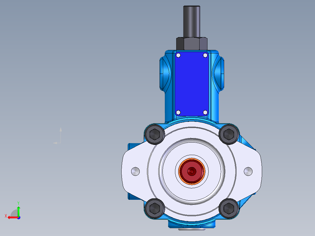 Continental Hydraulics-256664液压元件后视图