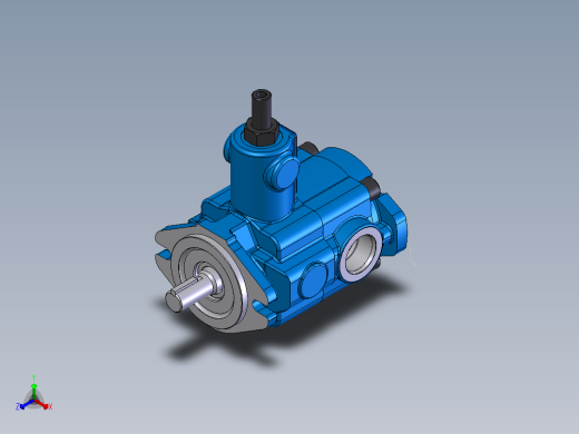 Continental Hydraulics-256664液压元件正等轴测缩略图
