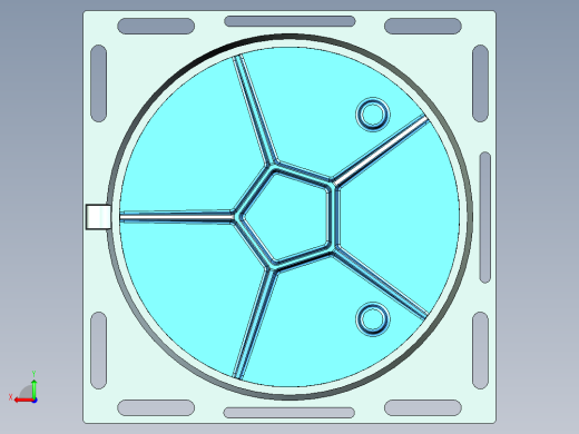 人孔manhole-cover-7 1 X_T后视缩略图