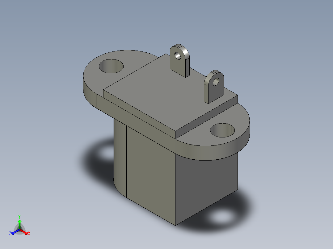 A0002761-面板充电插座正等轴测图
