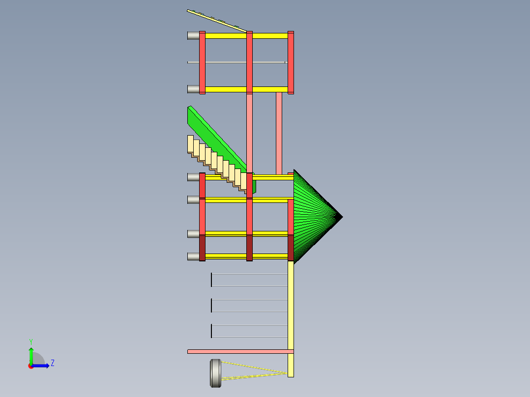 A2004609-儿童户外玩具套装左视图