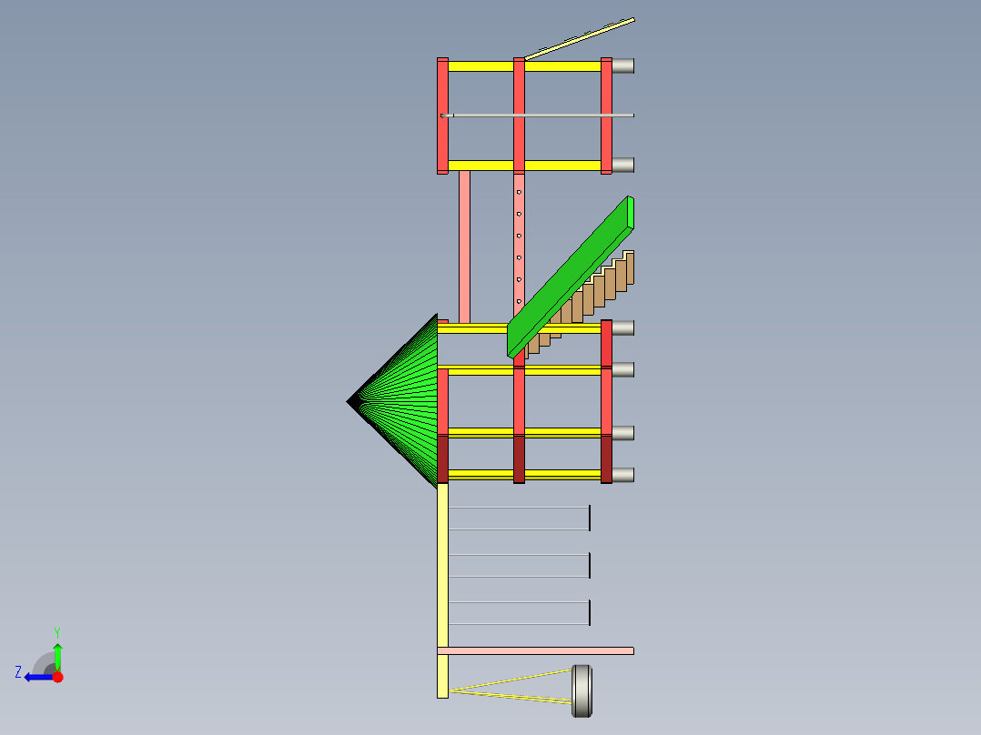 A2004609-儿童户外玩具套装右视图
