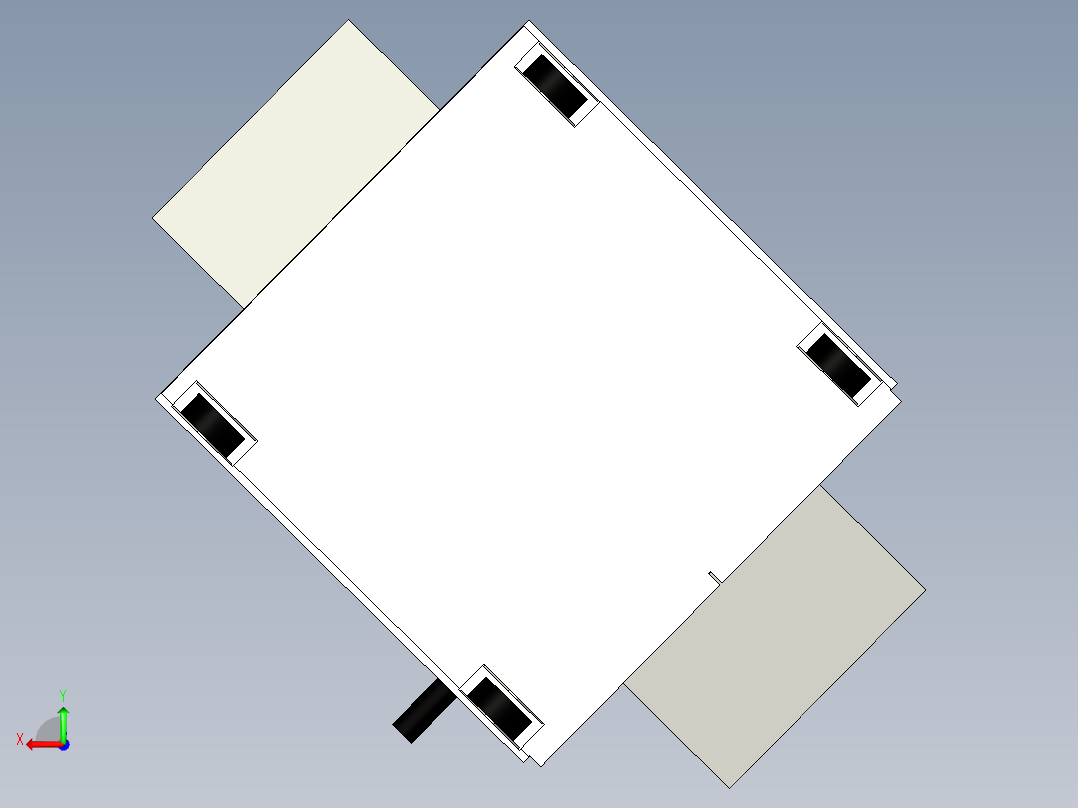 B2004514-12英寸木工刨床后视图