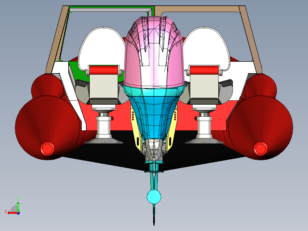 A2004400-RIB 风挡后视图
