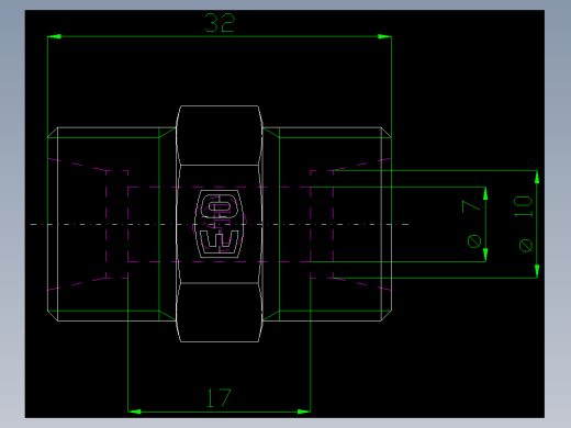PARKER管接头EO Union G10SCFX_front