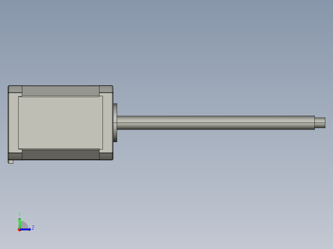 42系列步进电机42SE7014-007左视图