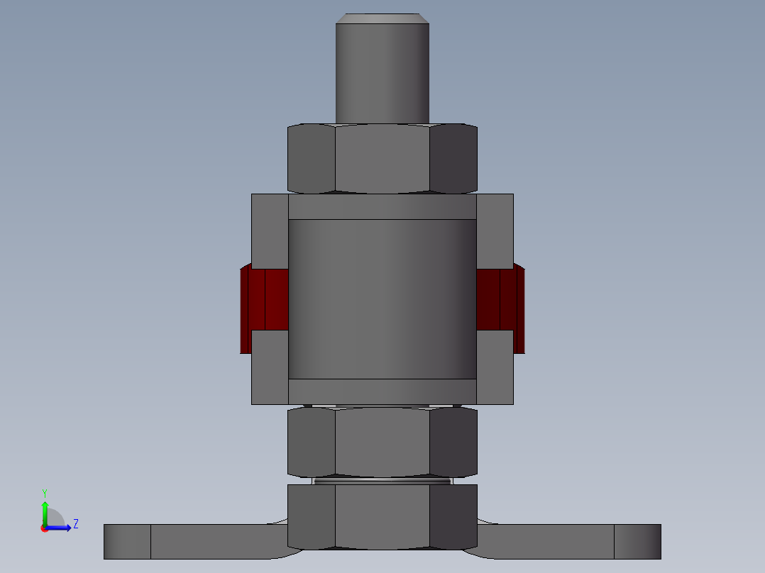 快速夹钳MC01-2左视图