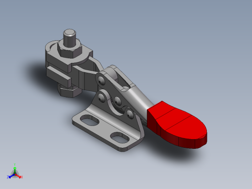 快速夹钳MC01-2正等轴测缩略图