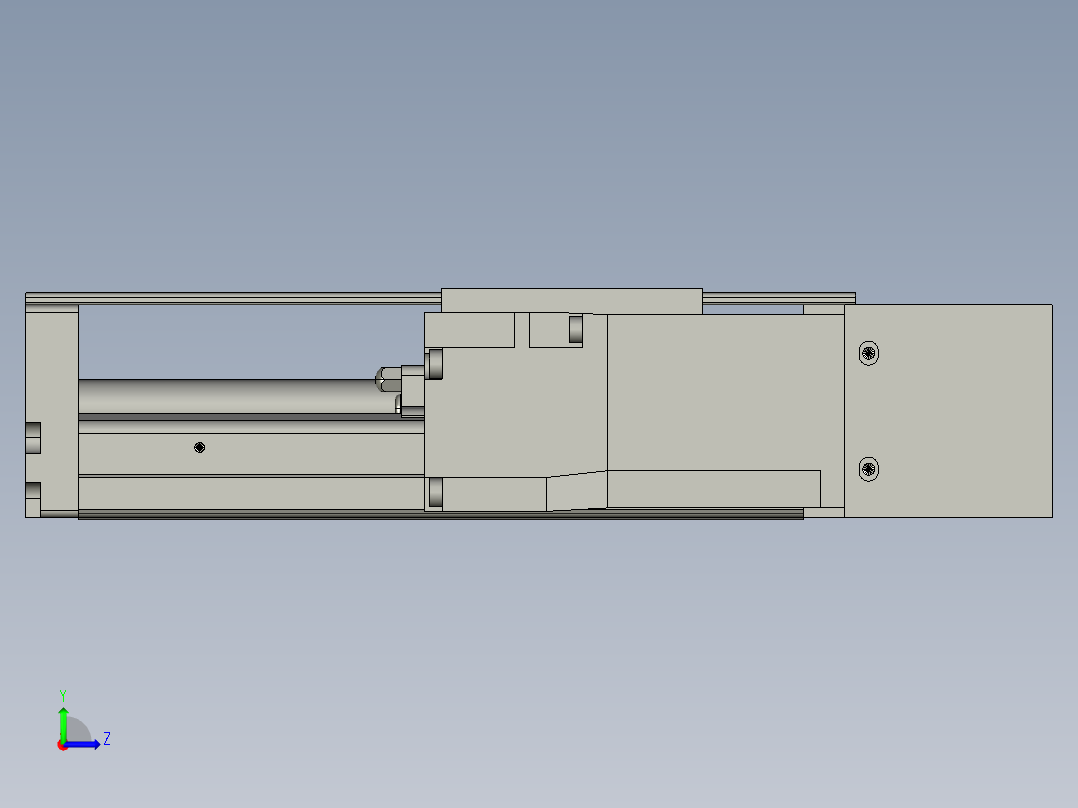 模组DKK-60-S150-1P-LM-M100W-S3德川技研左视图