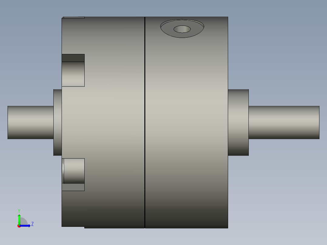 RTM3090(0)回转气缸-180度左视图