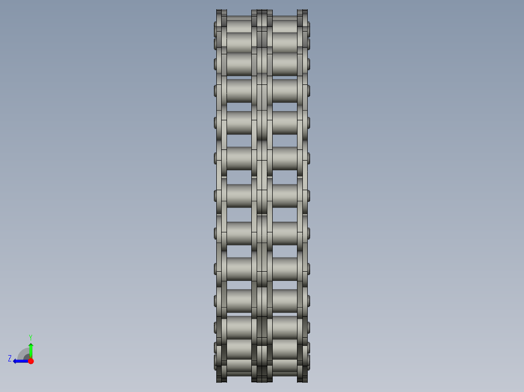 双排链条12A-28节右视图