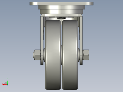 万向轮C415S-HUA1228-twin-H后视缩略图