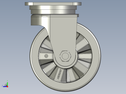 万向轮C415S-HUA1228-twin-H右视缩略图