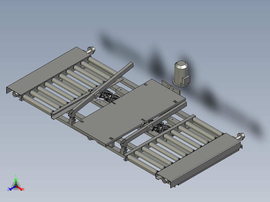 new涂胶木箱行车