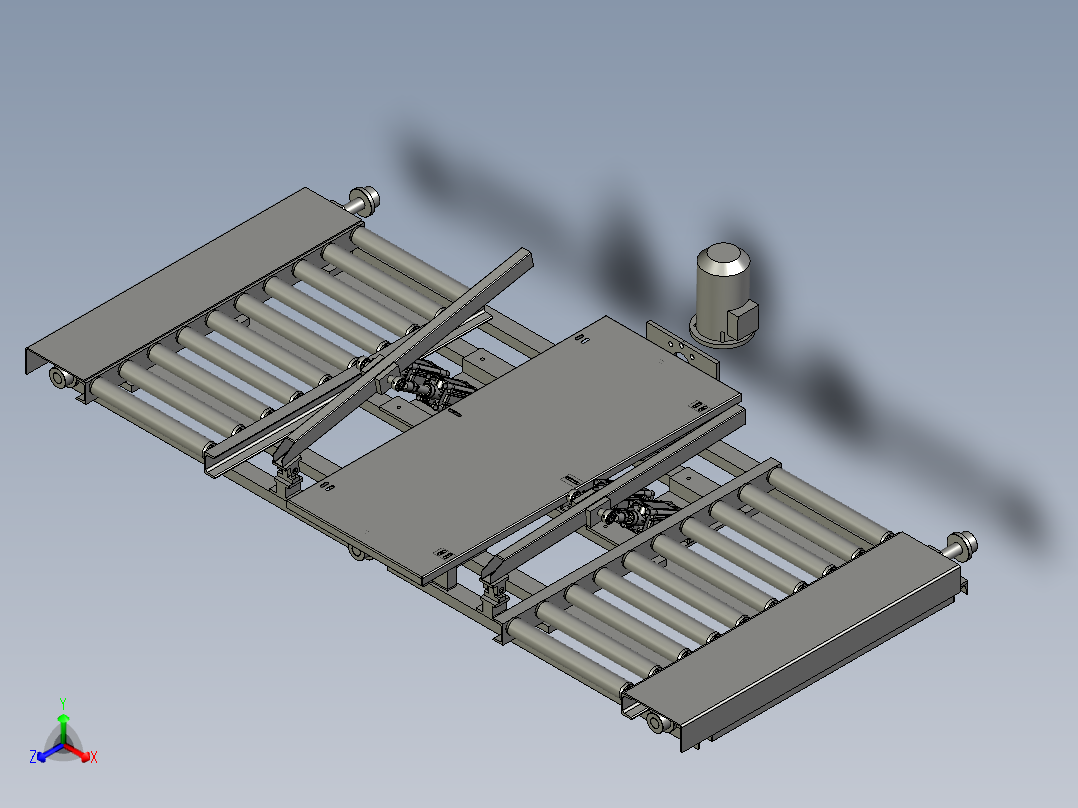 new涂胶木箱行车正等轴测图