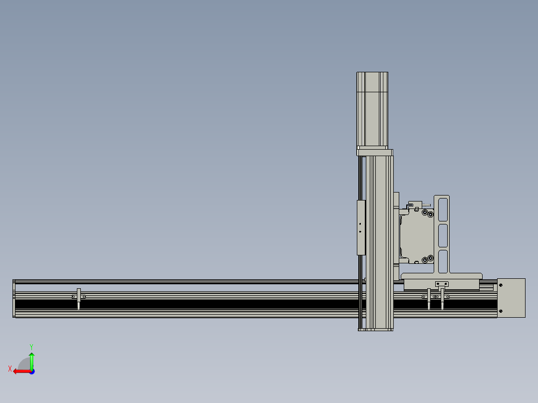 三轴悬臂八十TL135-S700XTL106X320XTL68-S100后视图