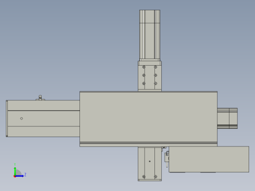三轴悬臂八十TL135-S700XTL106X320XTL68-S100左视缩略图