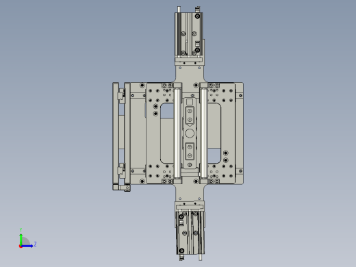 NM16076-10-06折长边机构左视缩略图