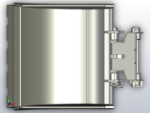 挖掘机用快卸铲斗前视缩略图