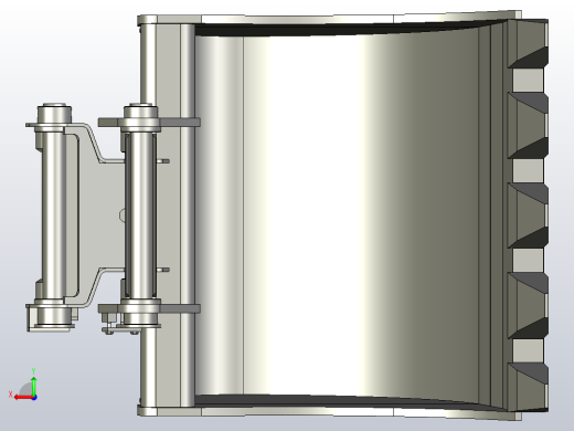 挖掘机用快卸铲斗后视缩略图