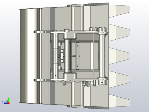 挖掘机用快卸铲斗右视缩略图