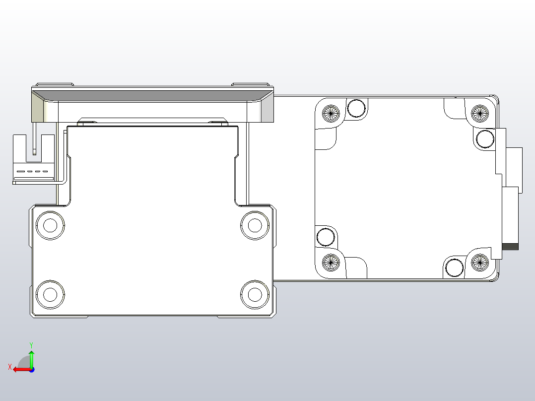 滚珠丝杠线性轴TPA-GCRS-80-1610C-L150-MR-M20-N3后视图