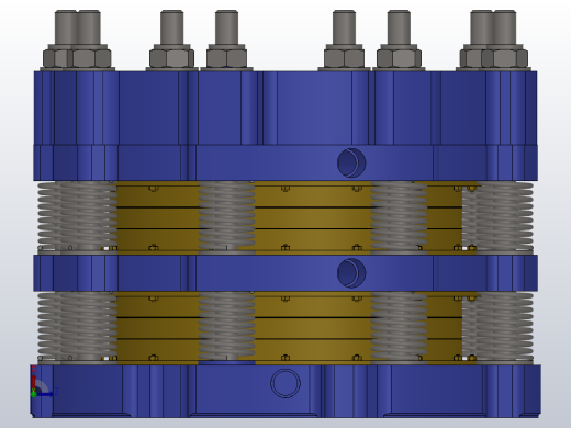 HSLP系统气动水冷盘式制动器_HSLP0802后视缩略图