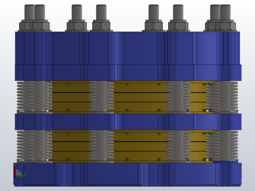 HSLP系统气动水冷盘式制动器_HSLP0802右视缩略图