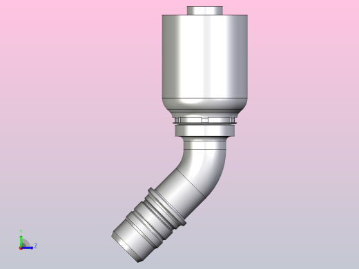 标准液压接头1EU43-18-10左视缩略图