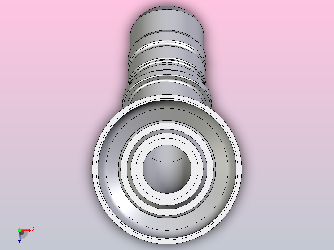 标准液压接头1EU43-18-10俯视图