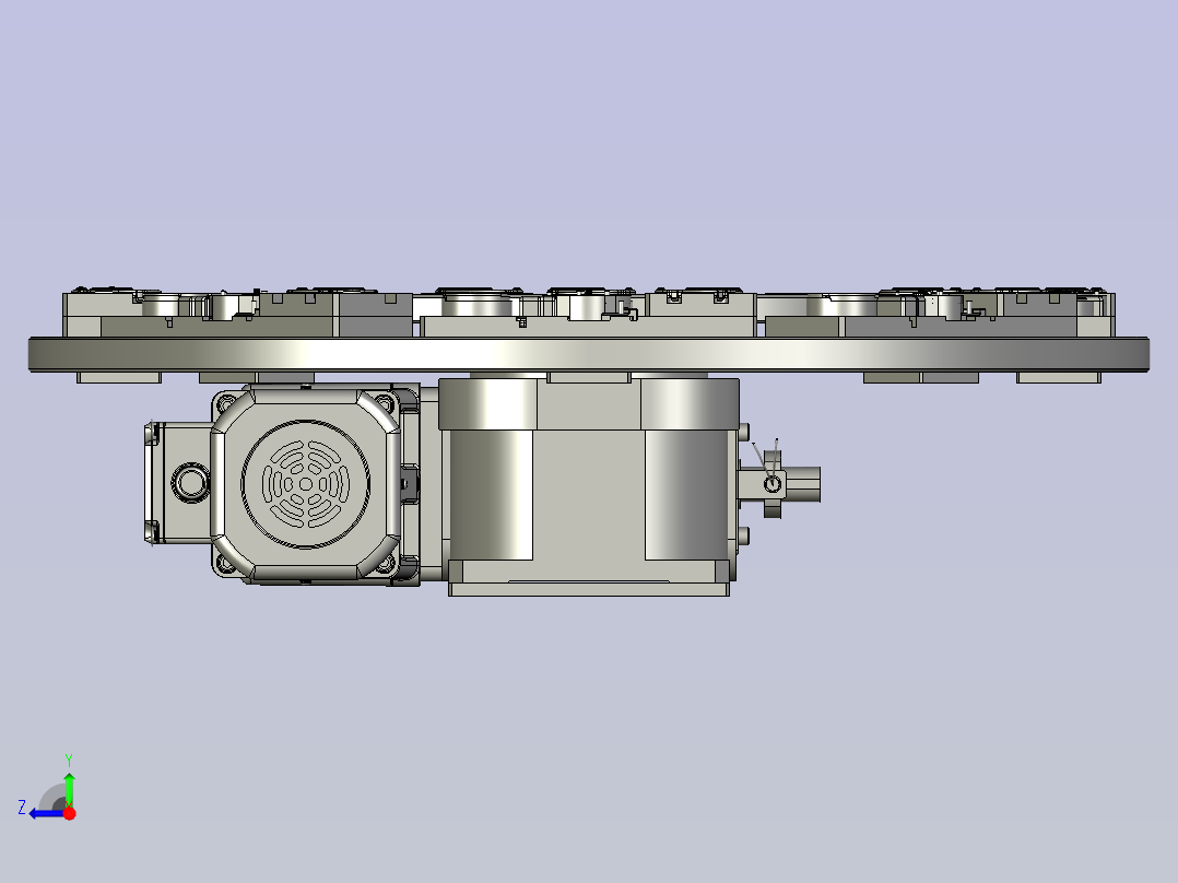 IDK80040B100A-转盘安装装置右视图