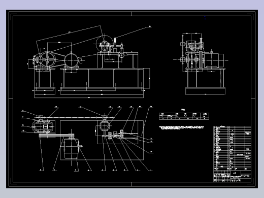 火腿肠自动捆扎设备结构设计含开题及4张CAD图