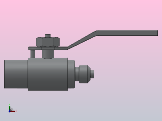 QG.QY1气源球阀[QG.QY1气源球阀]DN6前视缩略图
