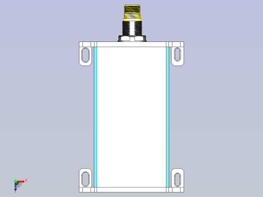 深浦激光位移传感器 LM-D060M俯视缩略图
