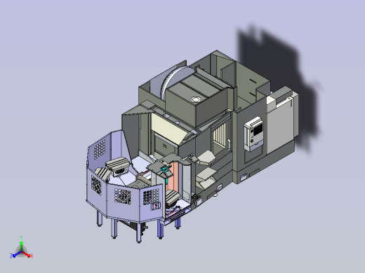 4轴数控机床vc400