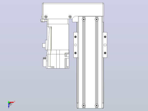 钢基模组TPA-KNR-5002C-150A1-ML-H1俯视缩略图