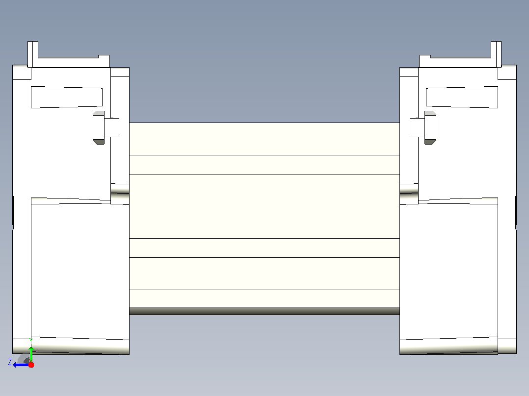 MK1HW-W240-C1片基带尾部装置右视图