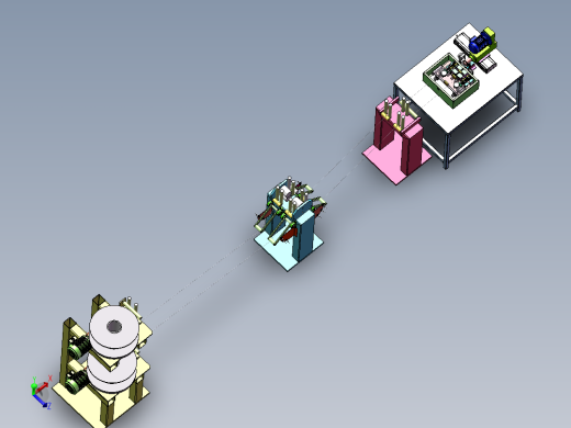 自动送料切割机sw可编辑