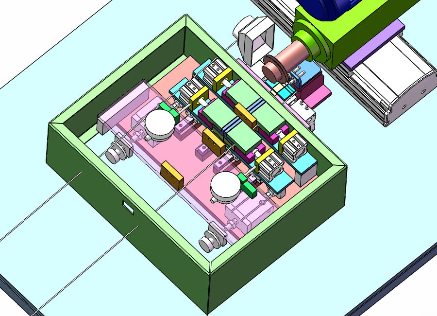 自动送料切割机sw可编辑
