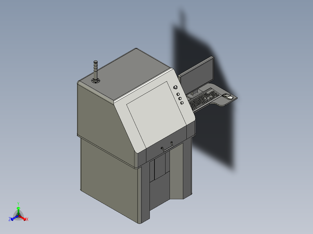 经典的三轴运动机构