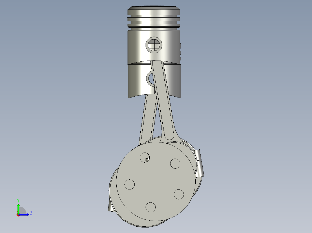 汽车引擎盖部件设计左视图