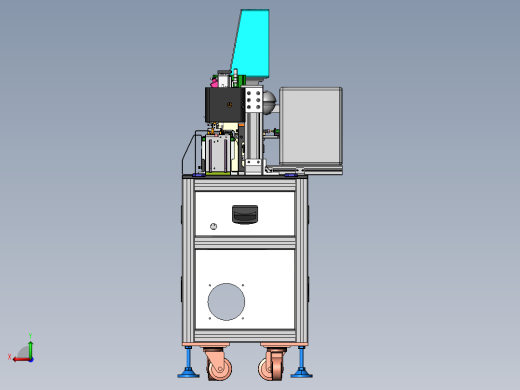 G462 USB2.0铁壳侧面焊接自动机后视缩略图