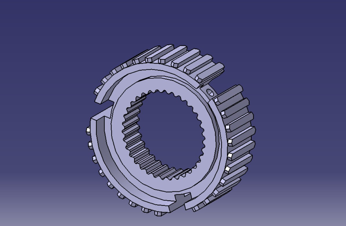 纯电动四驱乘用车变速器设计（含三维CATIA+CAD图纸+说明书）